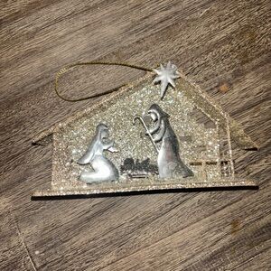 Holiday Lane Blessed Nativity Scene Ornament